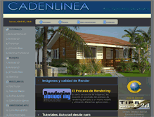 Tablet Screenshot of cadenlinea.com